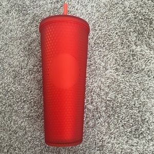 Brand new red Starbucks studded cup